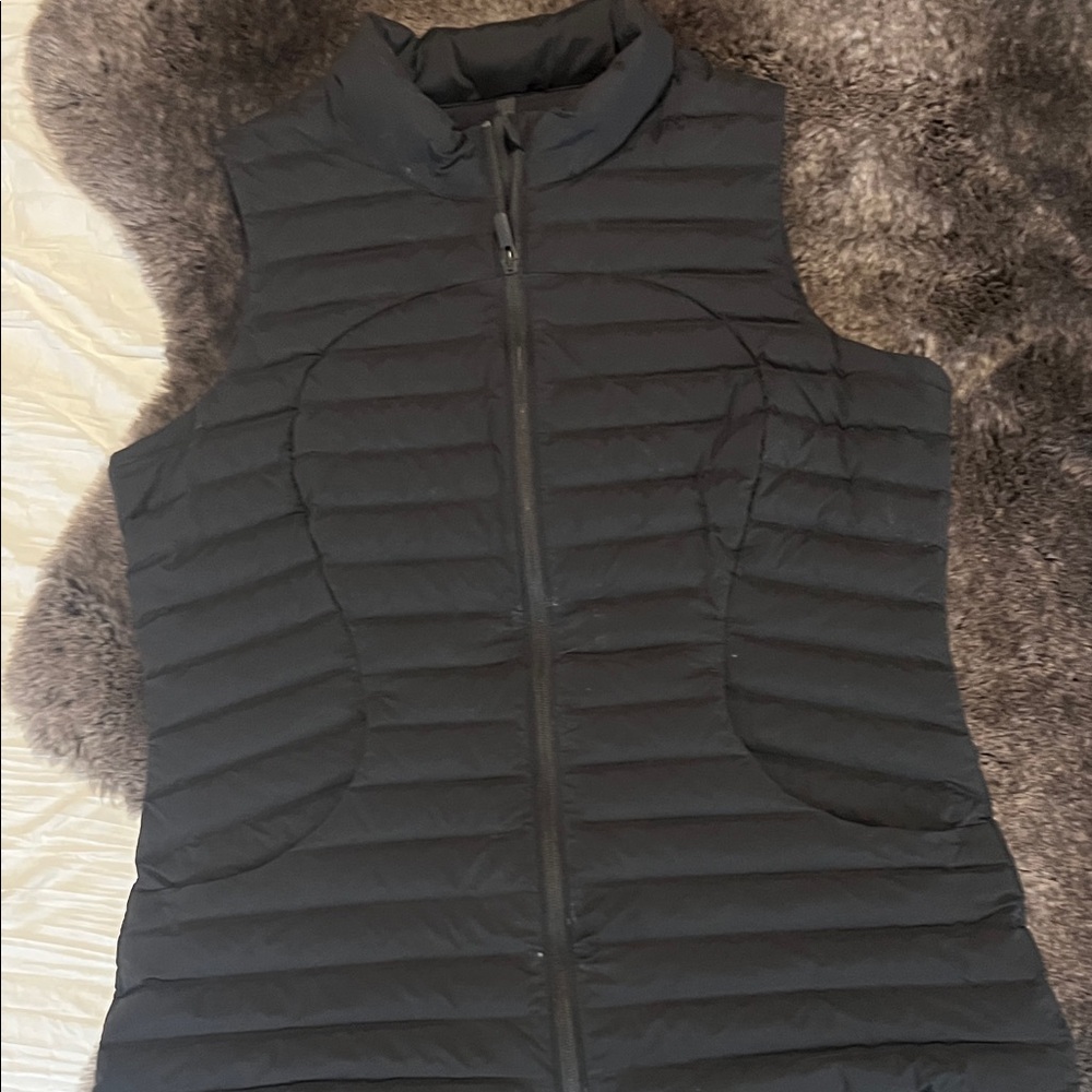 lululemon athletica Black Quilted Vest